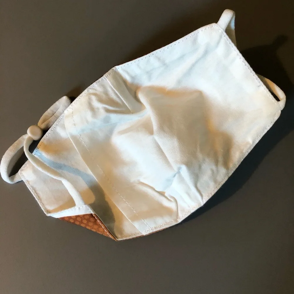Kids Football Print Face Mask With Filter Pocket